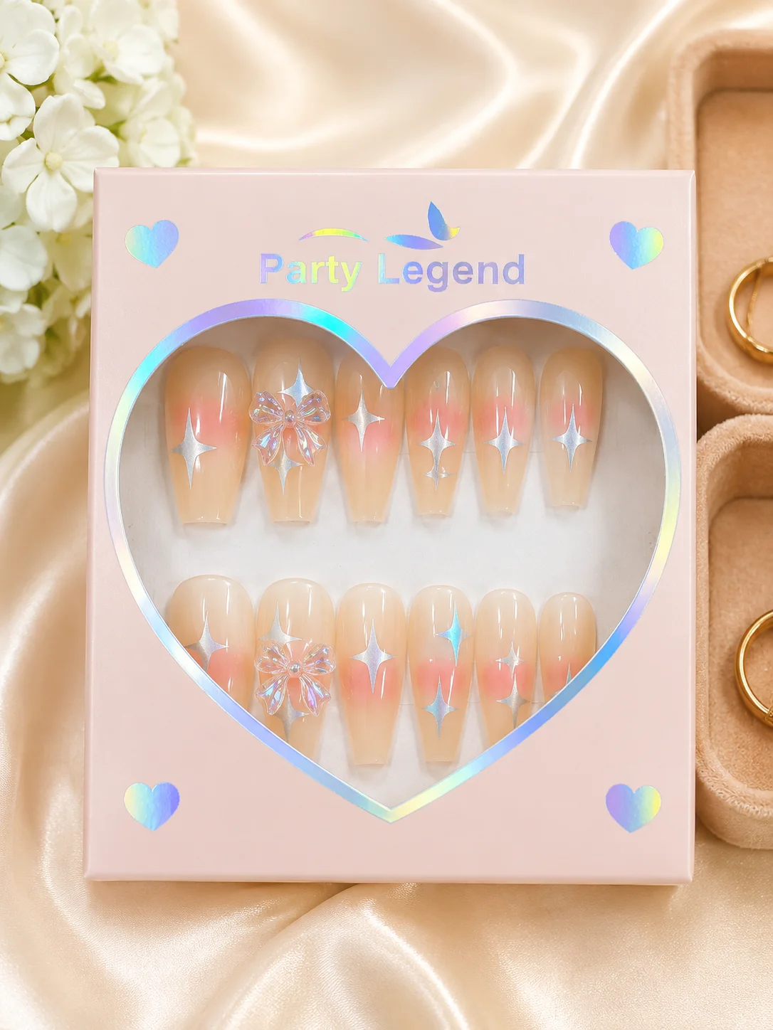 Party Legend 12PCS Press-On Nails Set