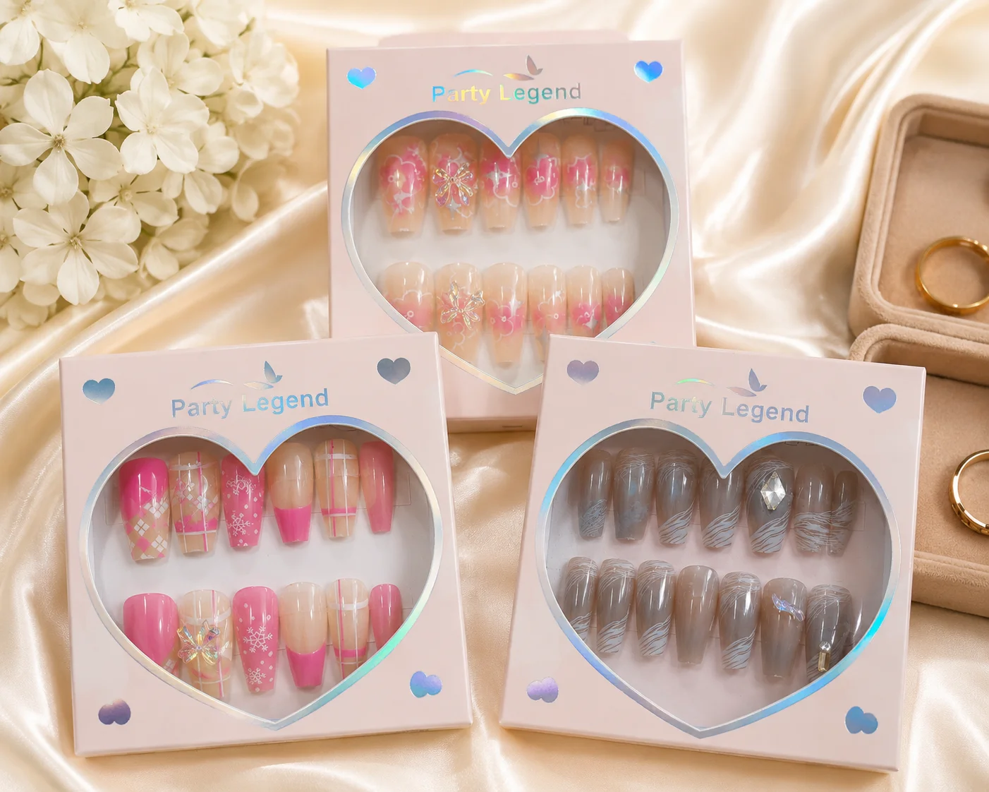 Party Legend 12PCS Press-On Nails Set