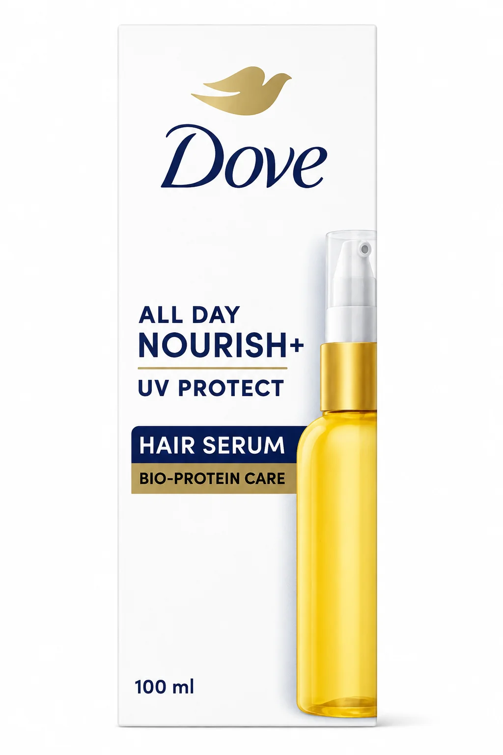 Dove All Day Nourish+ UV Protect Hair Serum – 100ml