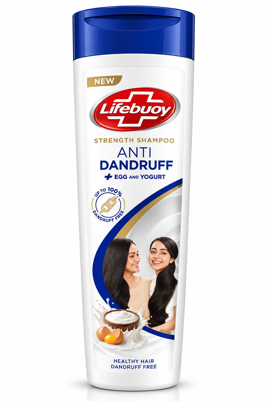 Lifebuoy Anti Dandruff Strength Shampoo with Egg & Yogurt – 175ml