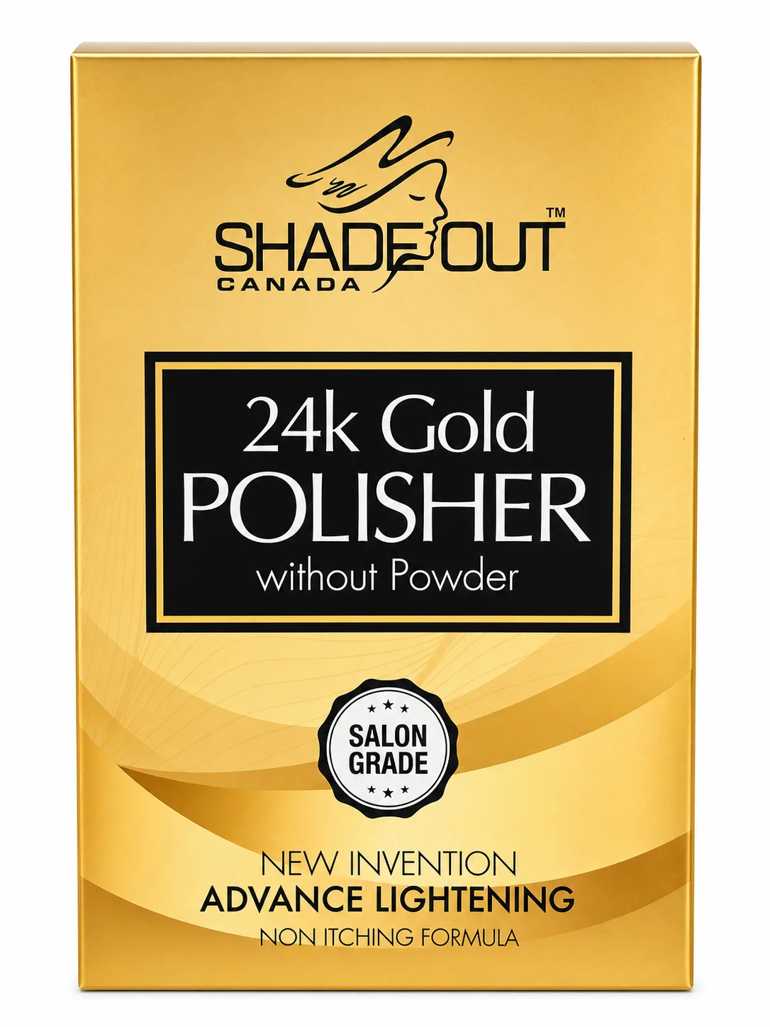 Shade Out Canada 24K Gold Polisher – Advanced Skin Lightening & Glow Treatment