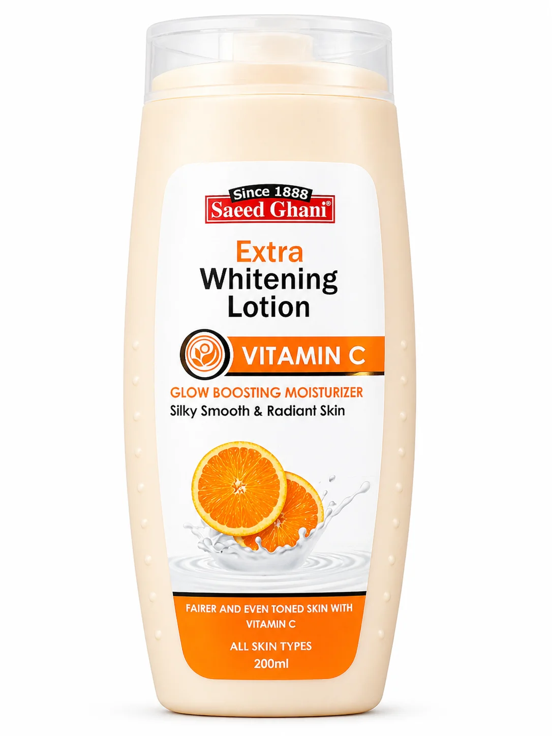Saeed Ghani Extra Whitening Lotion – Vitamin C (200ml)