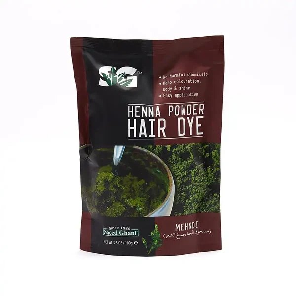 Saeed Ghani Henna Powder Hair Dye (100g)