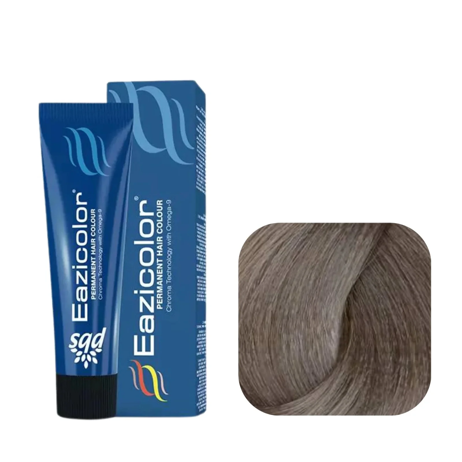 Eazicolor Professional Permanent Hair Colour- 9.1 Very light natural ash blonde