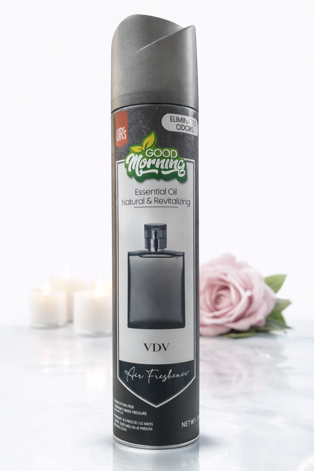 Good Morning VDV Air Freshener Spray – Long Lasting Perfume Inspired Fragrance 300ML