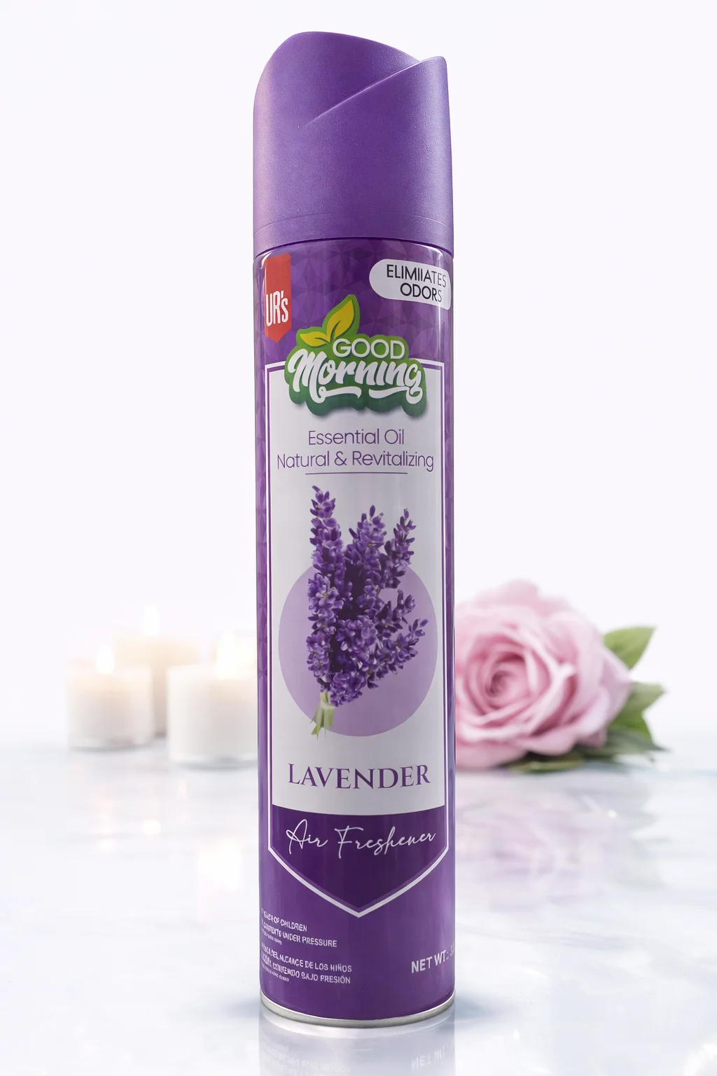 Good Morning Lavender Air Freshener Spray – Long Lasting Relaxing Fragrance 300ML