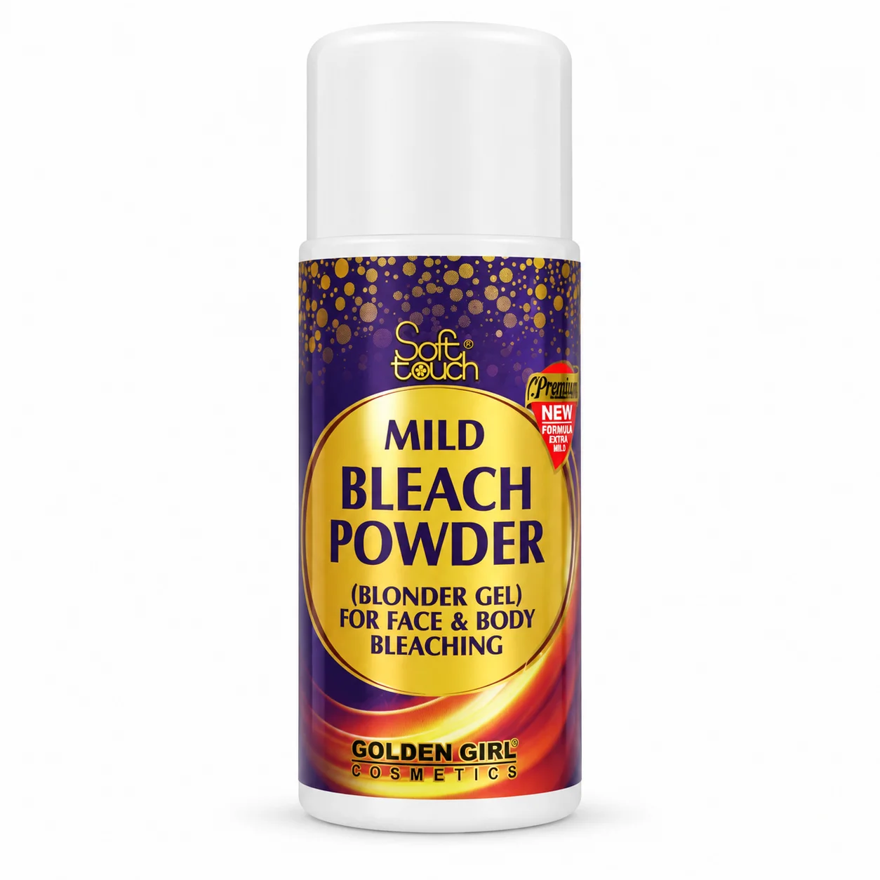 Soft Touch Golden Girl Mild Bleach Powder – Face & Body
