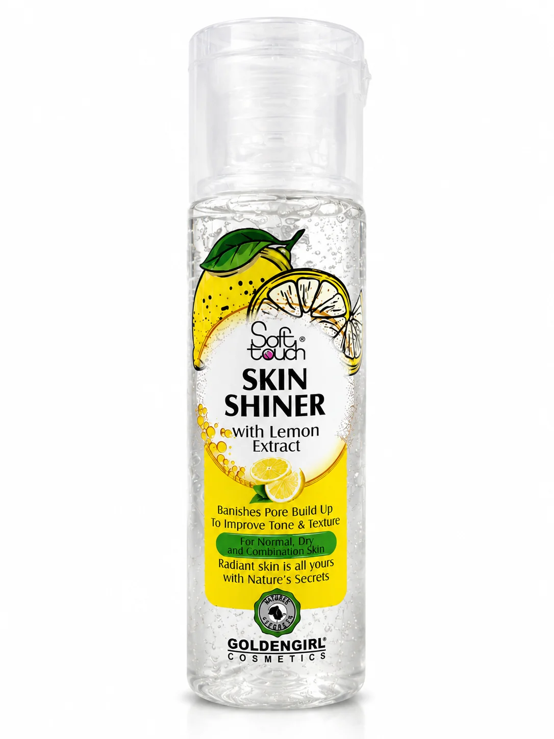 Soft Touch Skin Shiner with Lemon Extract – Deep Cleansing & Radiant Glow Gel