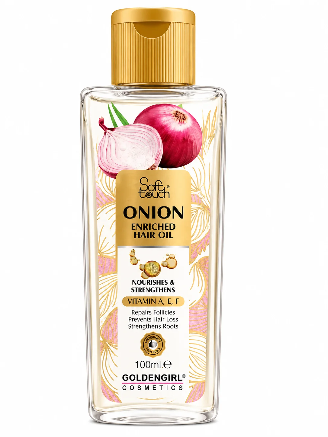 Soft Touch Onion Enriched Hair Oil – 100ML
