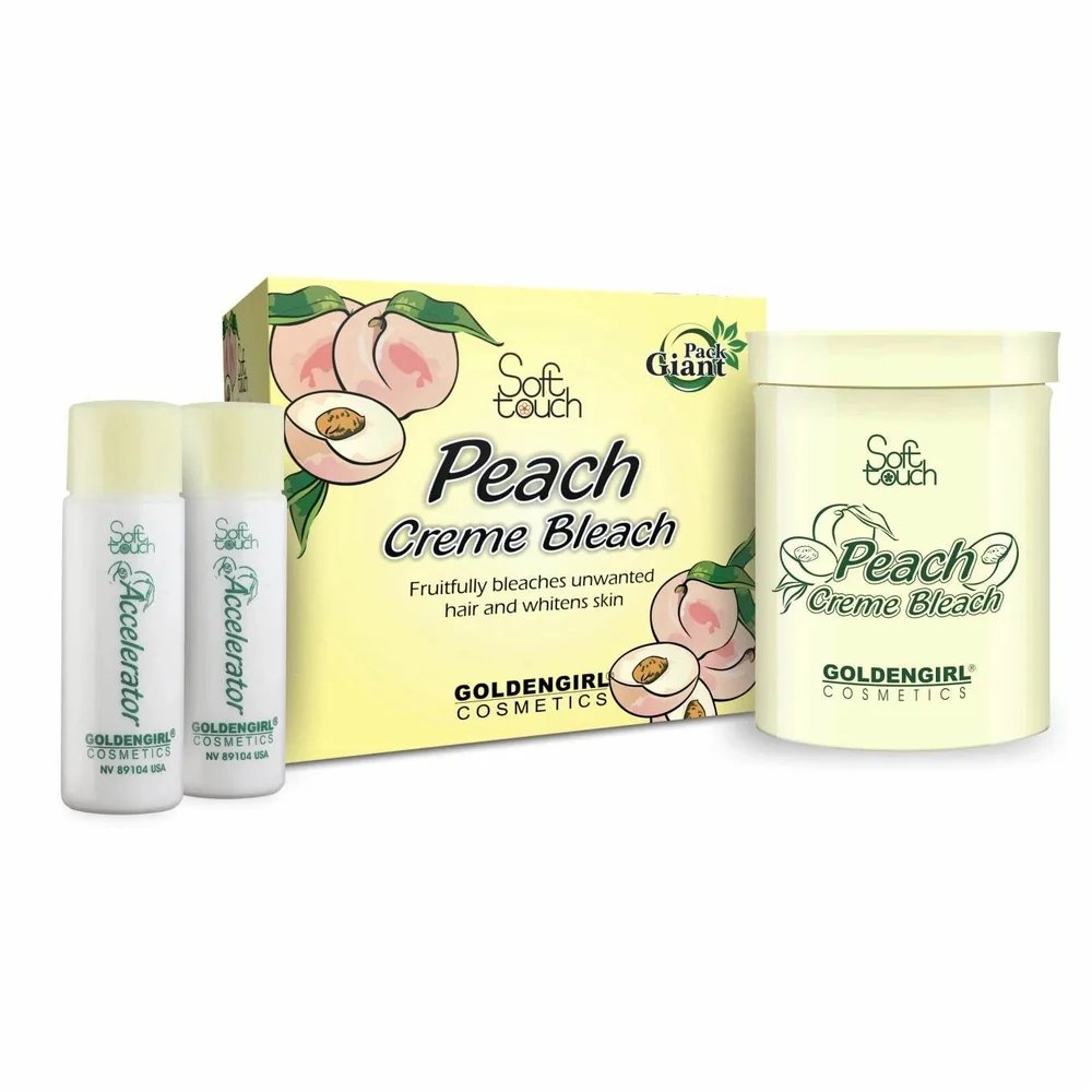 SOFT TOUCH PEACH CREME BLEACH 500GM