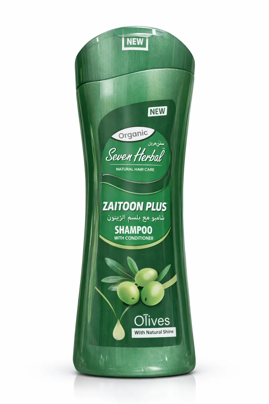 Seven Herbal Zaitoon Plus Shampoo with Conditioner – Olive Extract 210ML