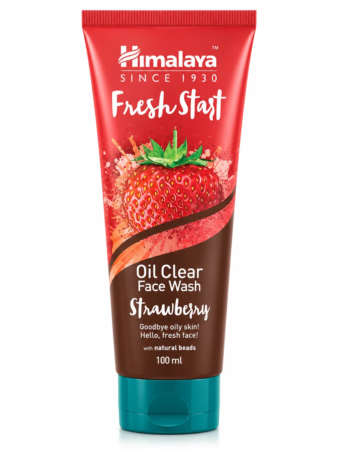 Himalaya Fresh Start Strawberry Oil Clear Face Wash with Natural Beads – 100ml