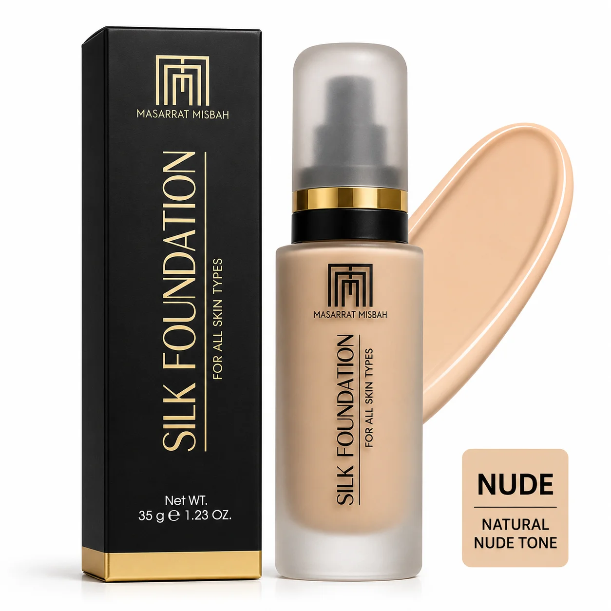 Masarrat Misbah Silk Foundation – Nude Shade