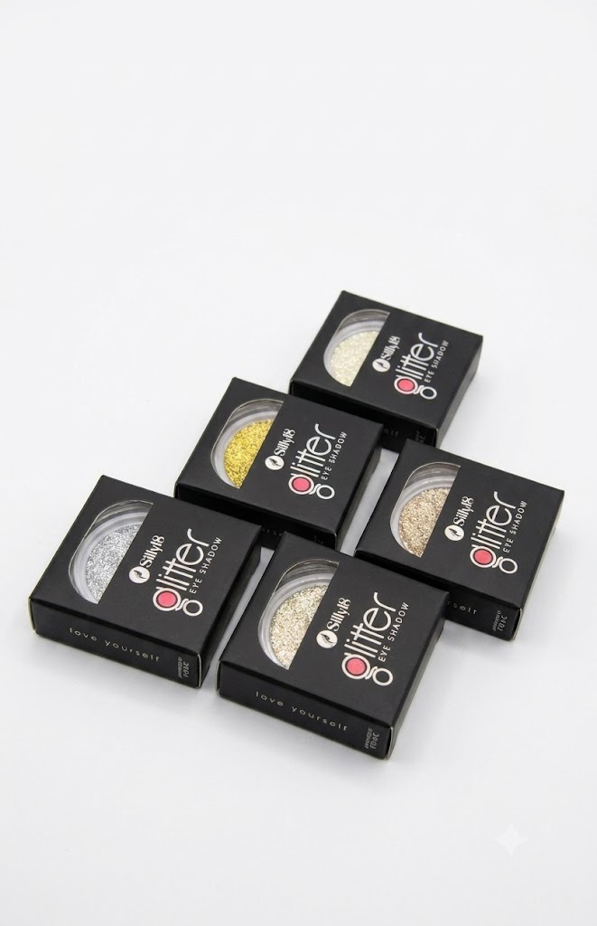 SILLY18 GLITTER EYESHADOW 01,02,04,13,15
