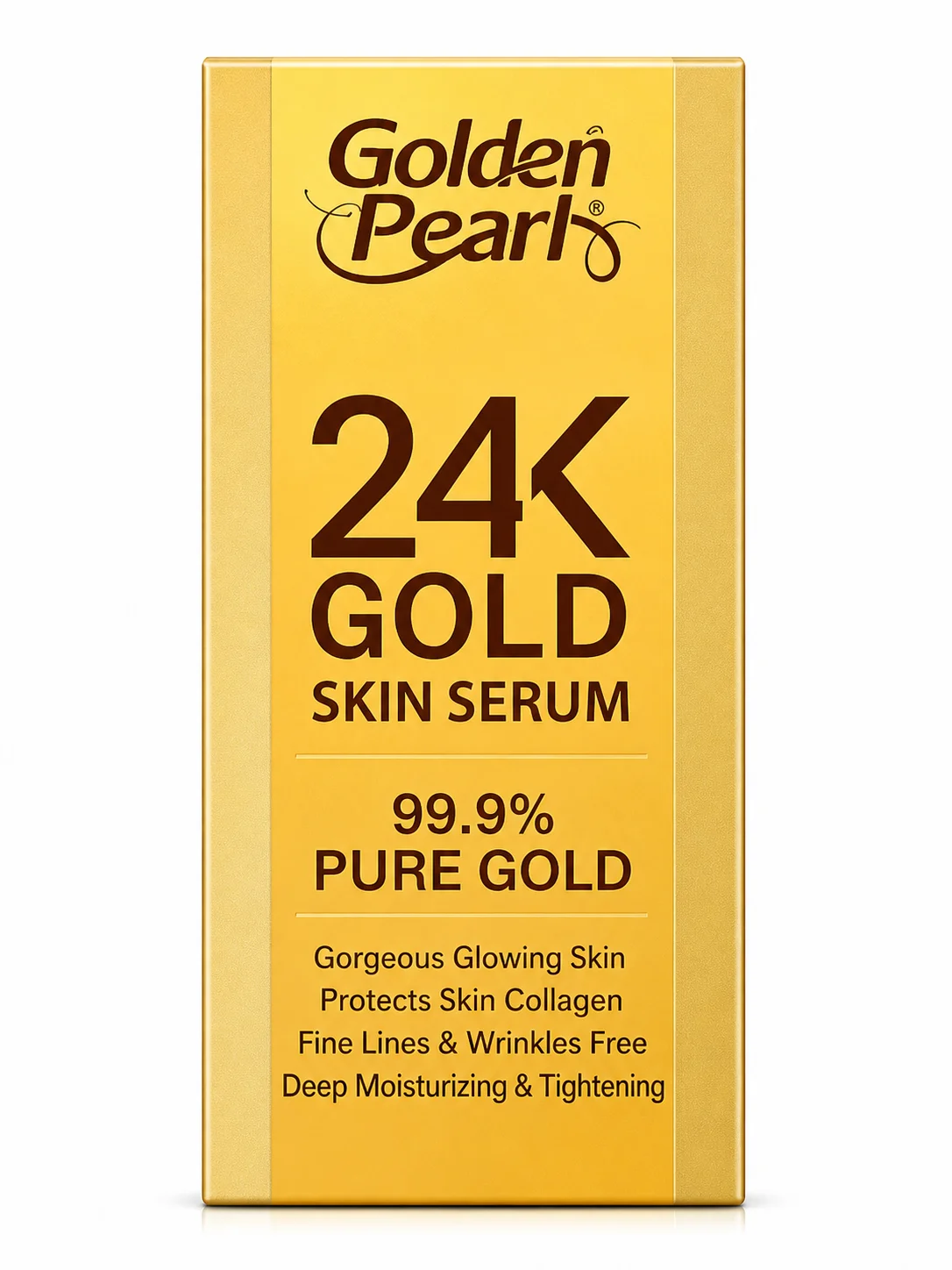 Golden Pearl 24K Gold Skin Serum – Anti-Aging & Deep Hydrating Face Serum (99.9% Pure Gold)