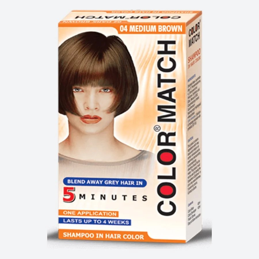 Color Match 5-Minute Shampoo In Hair Color - 3 dark brown