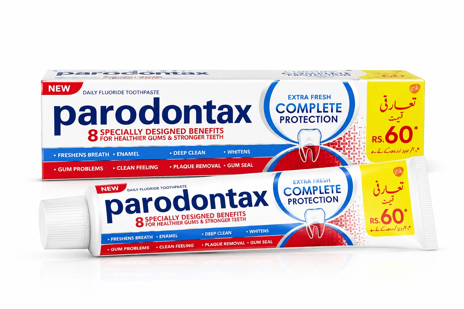 Parodontax Extra Fresh Complete Protection Daily Fluoride Toothpaste