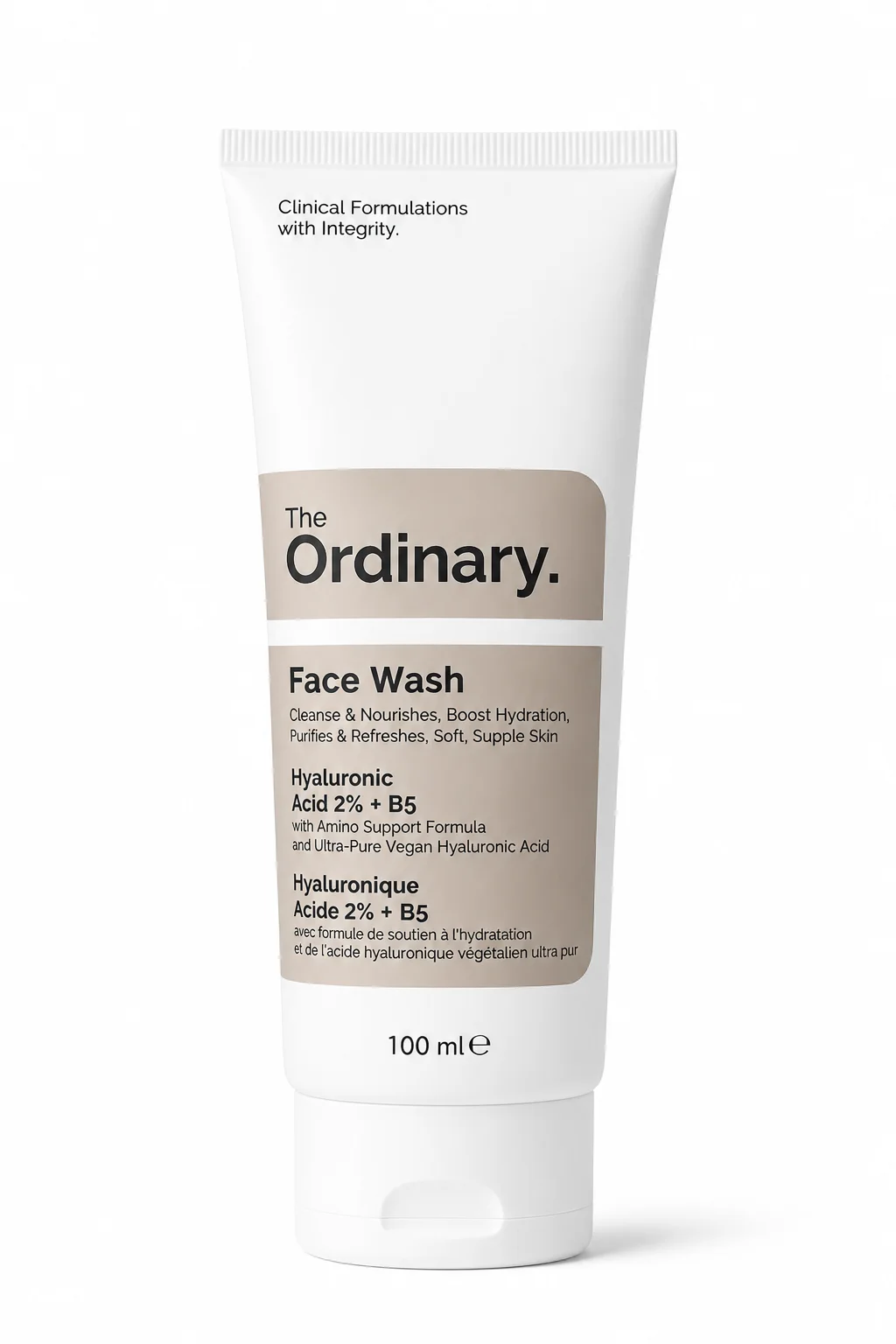The Ordinary Hyaluronic Acid 2% + B5 Face Wash – 100ml