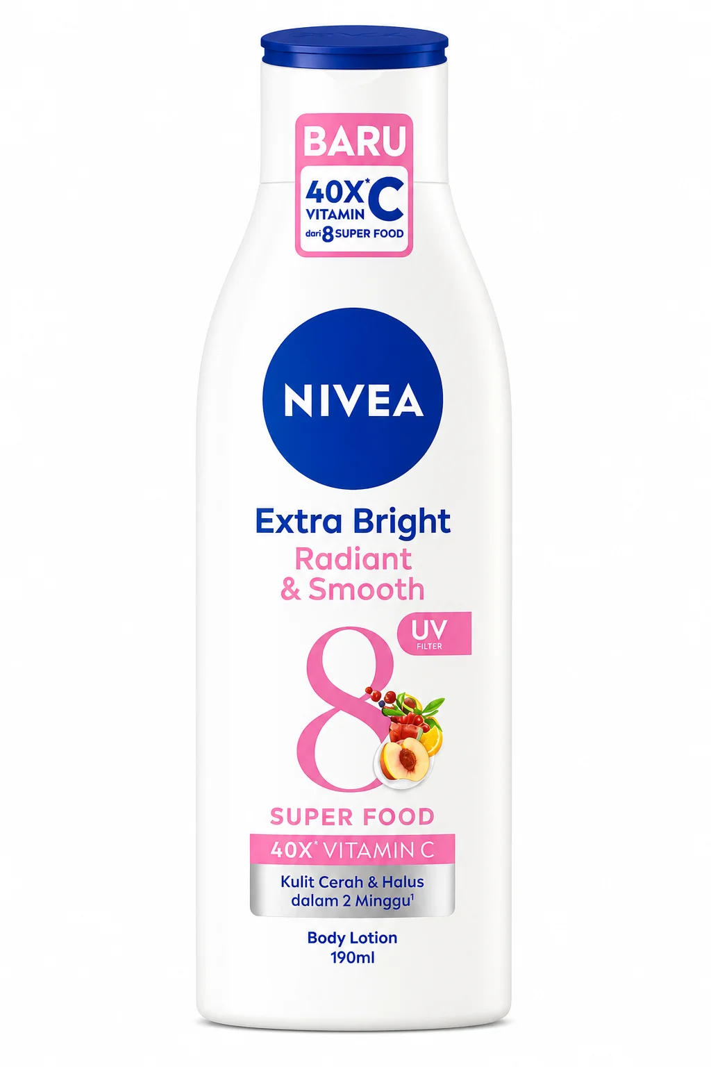 NIVEA Extra Bright Radiant & Smooth Body Lotion 190ML