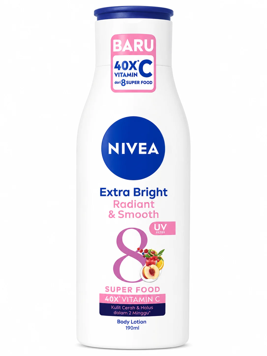 NIVEA Extra Bright Radiant & Smooth Body Lotion – 190ml