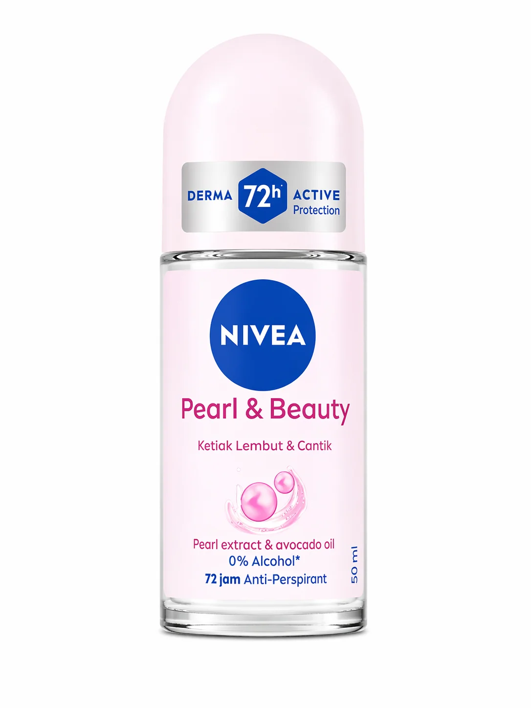 NIVEA Pearl & Beauty 72h Anti-Perspirant Roll-On (50ml)