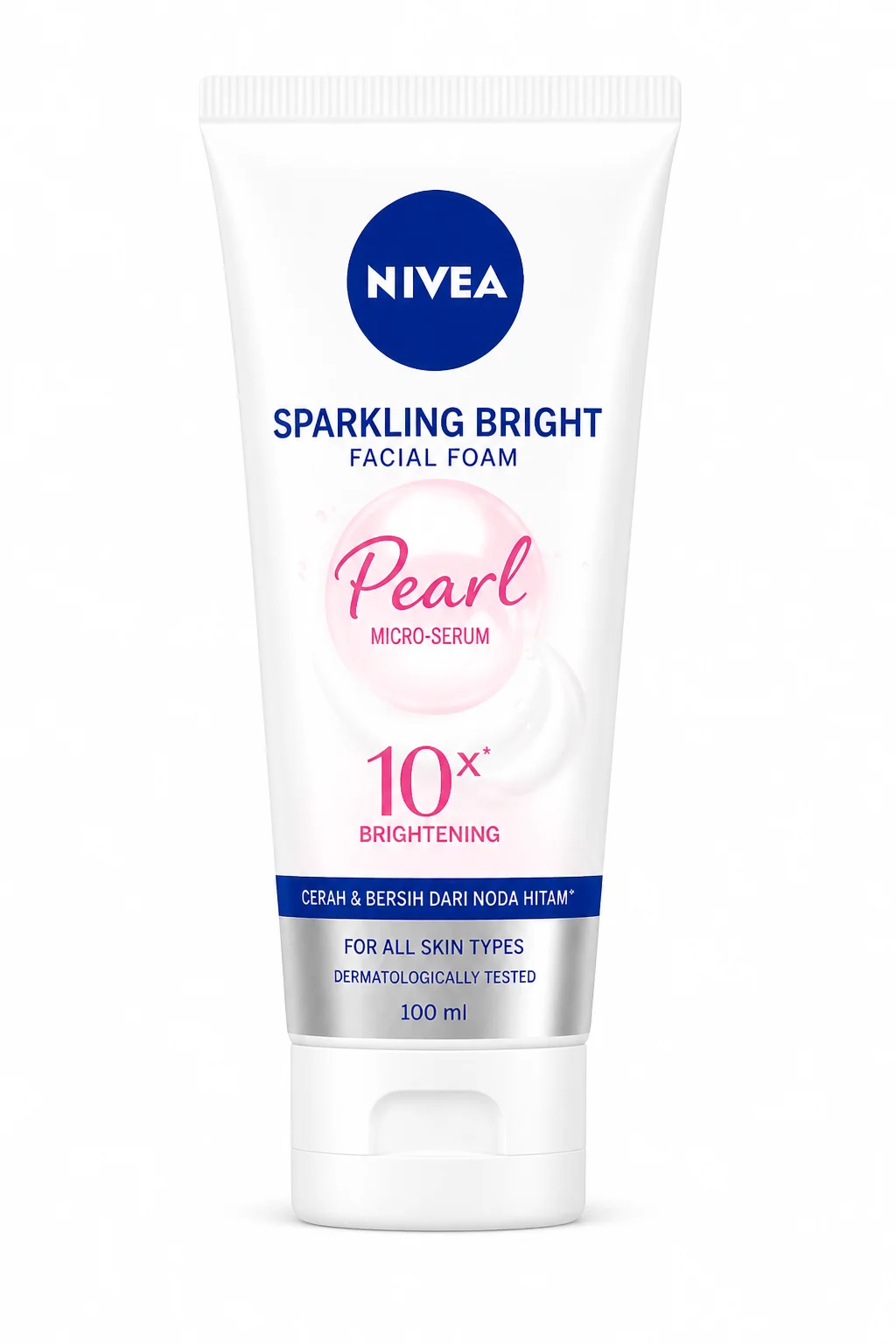 NIVEA Sparkling Bright Facial Foam with Pearl Micro-Serum - 100ml