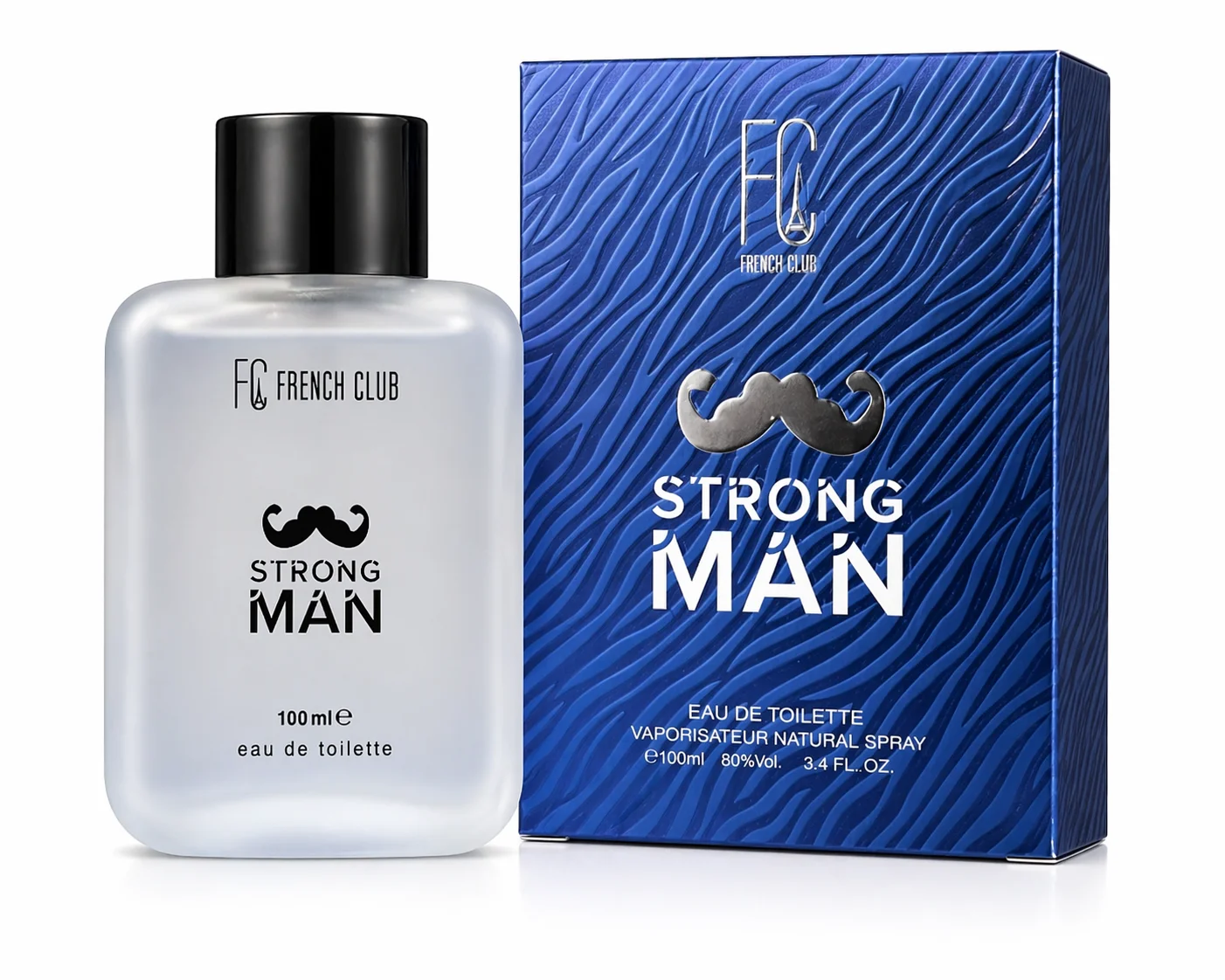 French Club Strong Man Eau De Toilette 100ml – Fresh & Long Lasting Fragrance