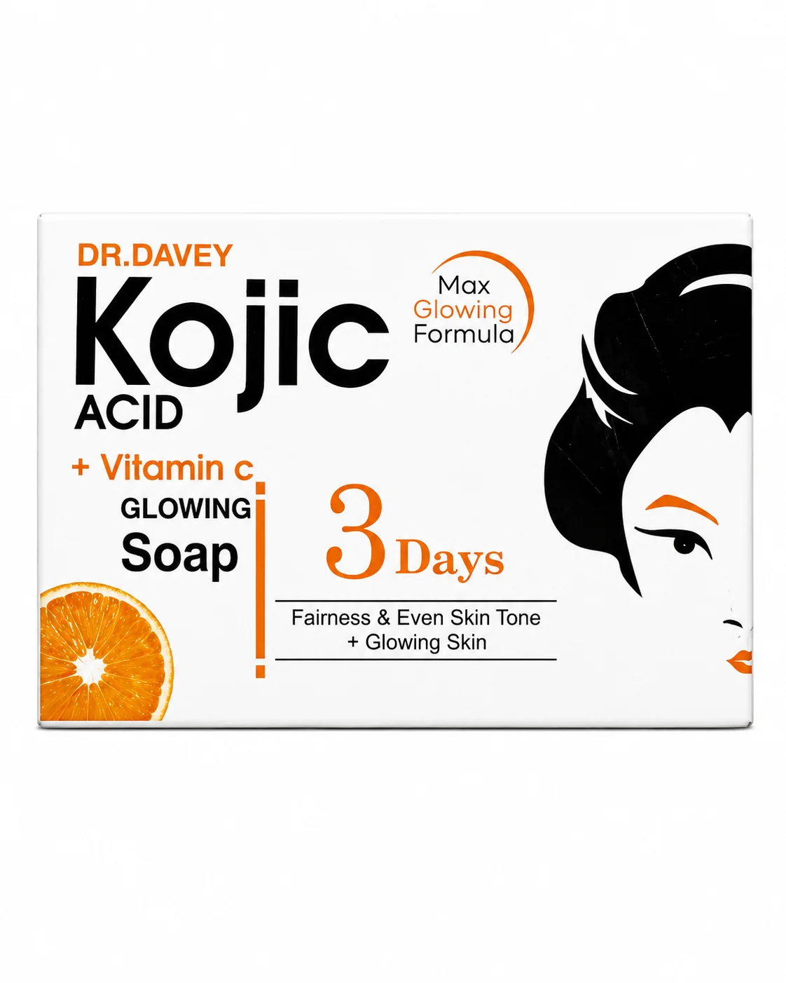 DR.DAVEY Kojic Acid + Vitamin C Glowing Soap
