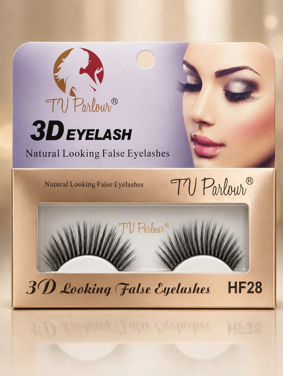 TV Parlour 3D Eyelash HF28 – Natural Looking False Eyelashes