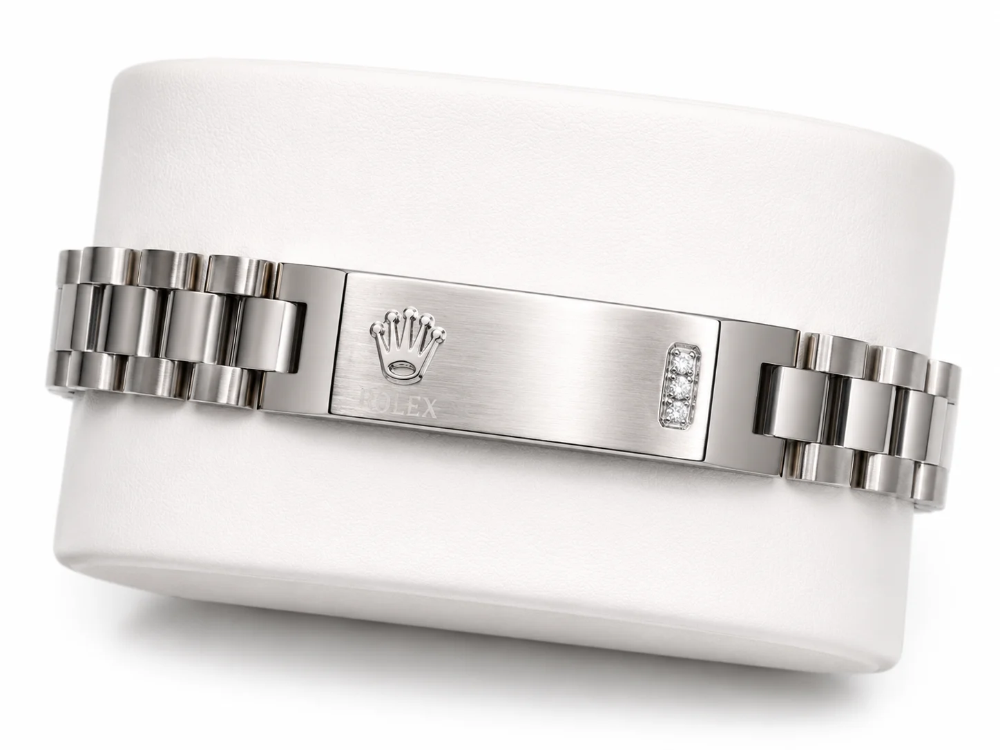 Luxury Silver Stainless Steel Men's Bracelet
