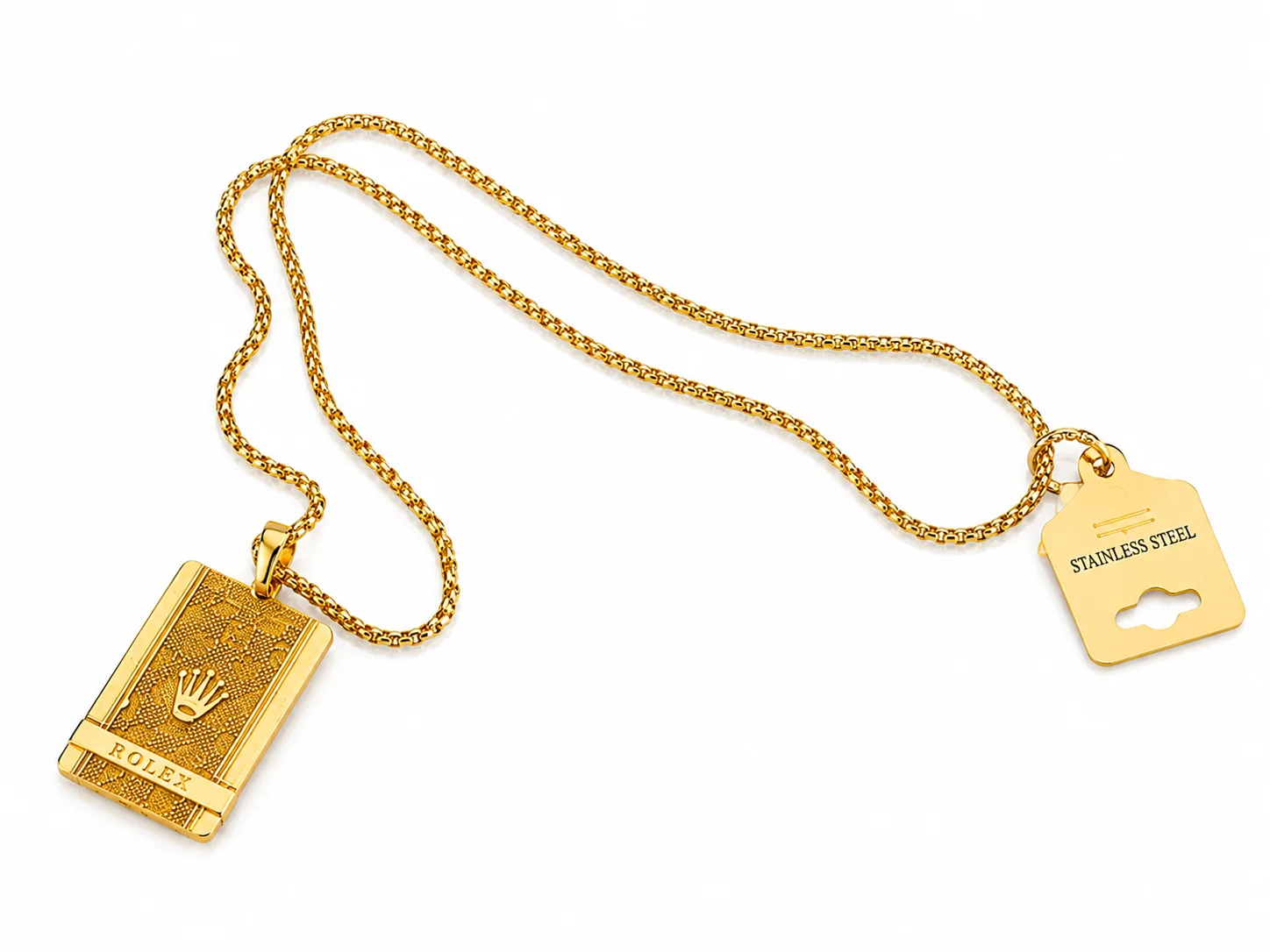 Luxury Gold Pendant Locket for Men