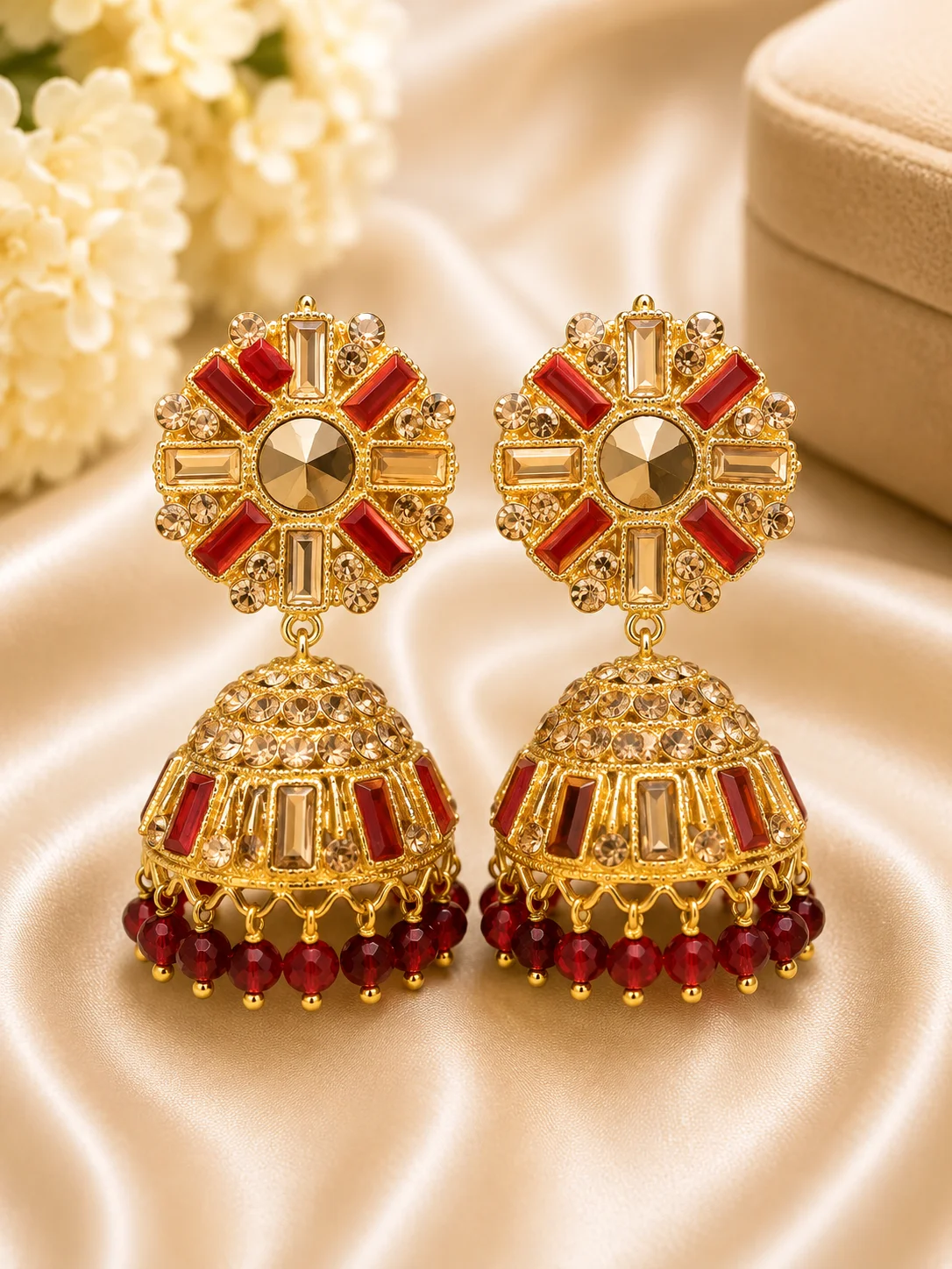 Black & Ruby Red Stone Collection