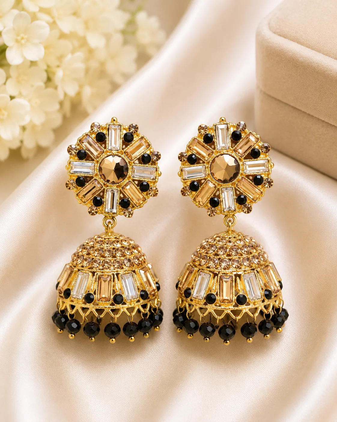 Black & Ruby Red Stone Collection