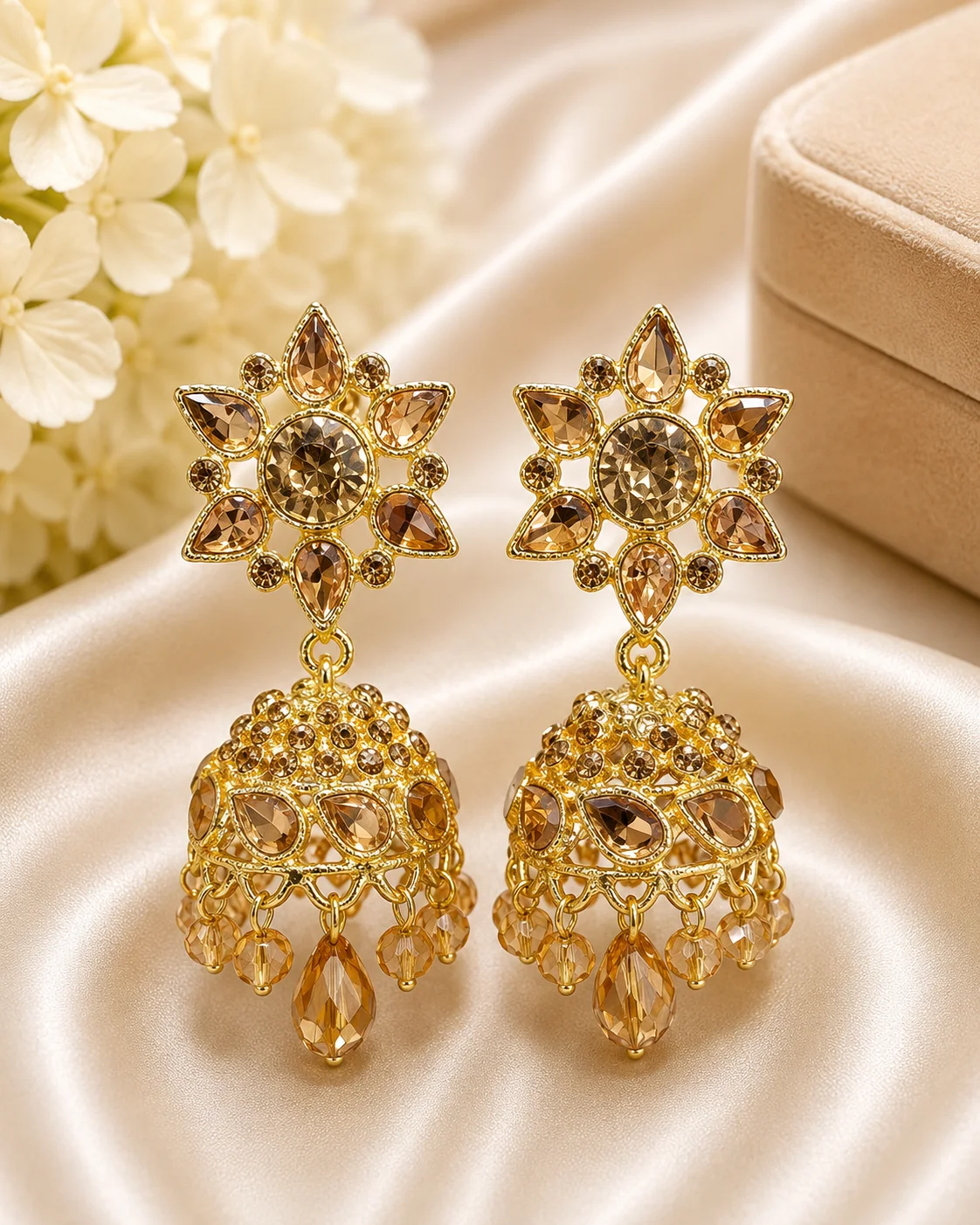 Gold, Pearl & Silver Finish | Party & Wedding Wear