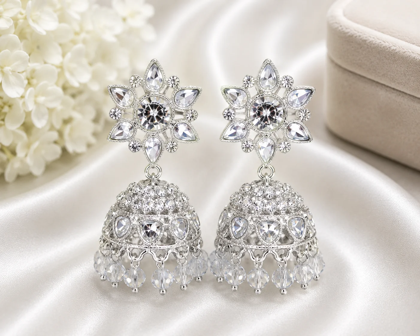 Gold, Pearl & Silver Finish | Party & Wedding Wear