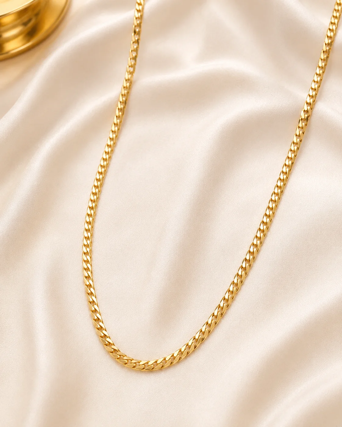 Gents Medium Long Golden Chain for Boys