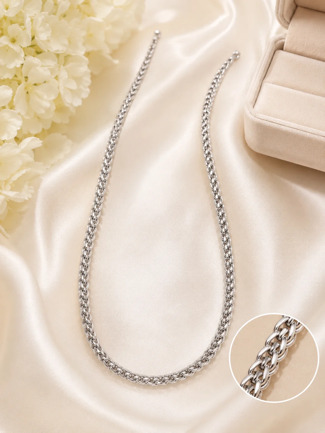 Stylish Stainless Steel Cuban Link Chain |