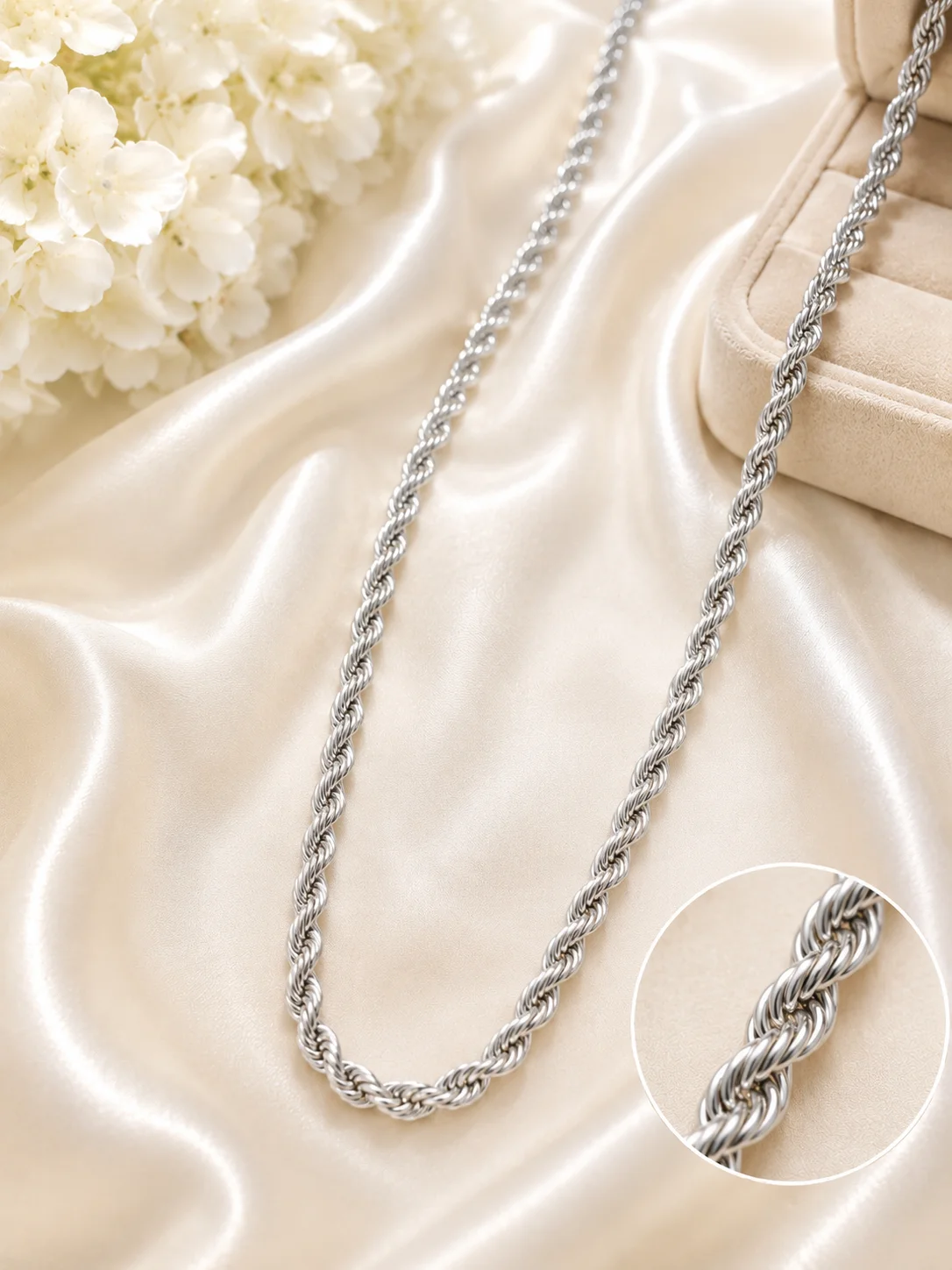 Stainless Steel Twisted Link Chain