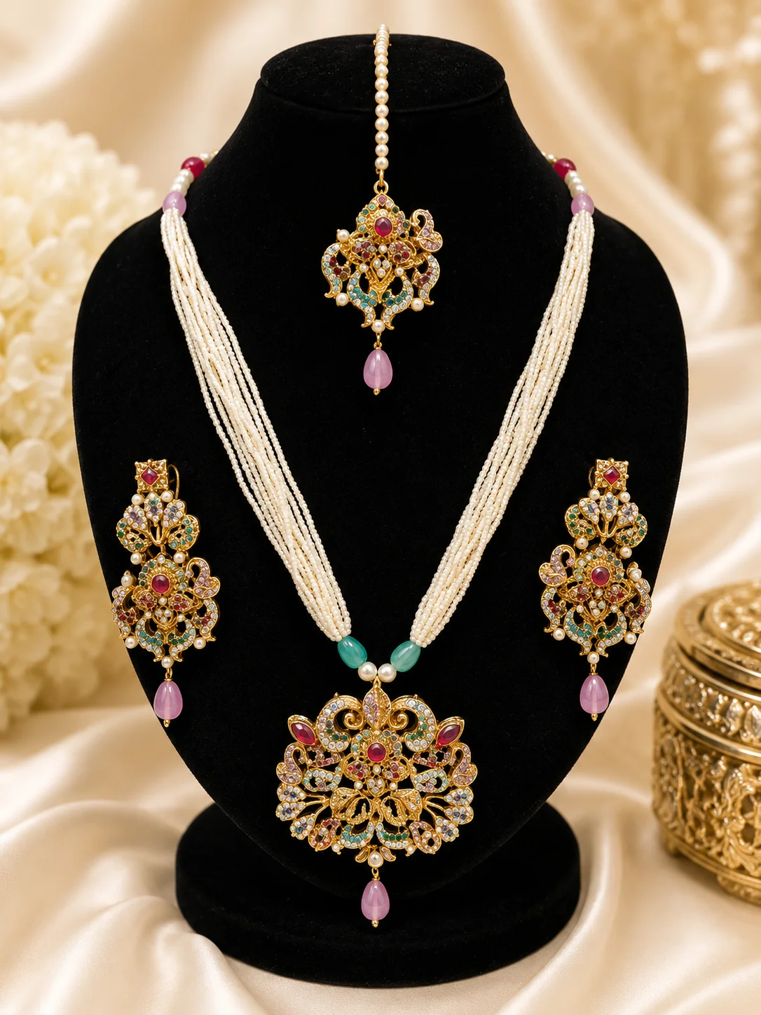Multicolor Turkish Mala Set