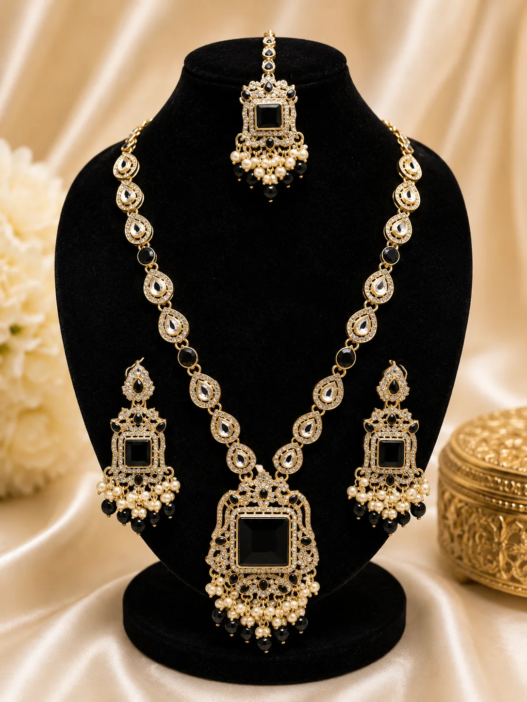 Golden & Black Turkish Mala Set