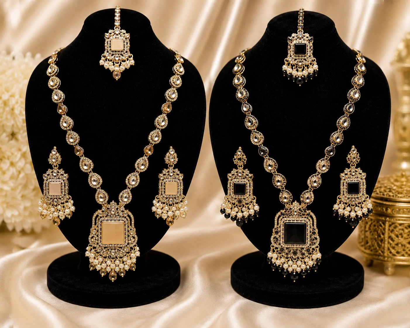 Golden & Black Turkish Mala Set