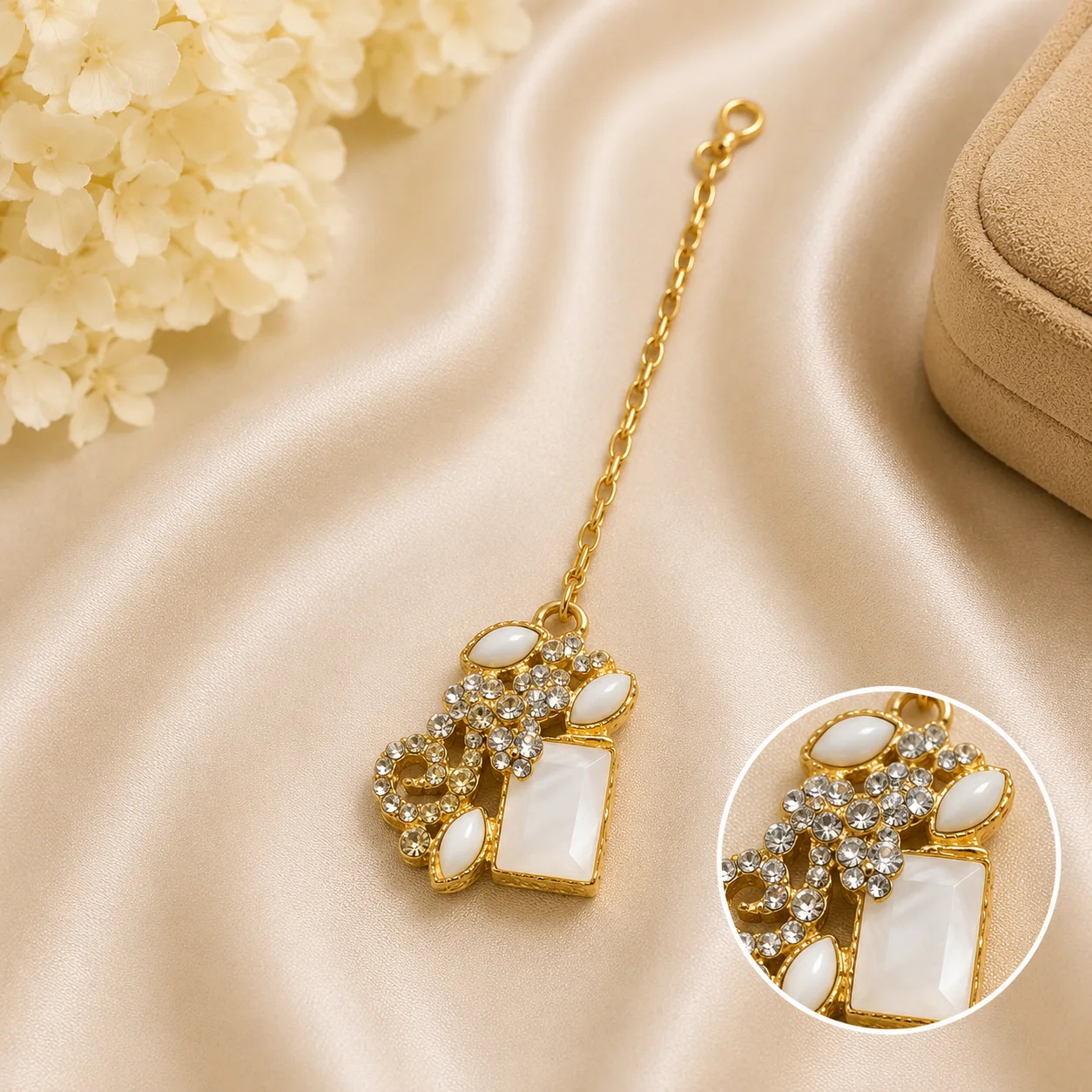 2 Pcs Fancy Stone Latkan Tassel Set –