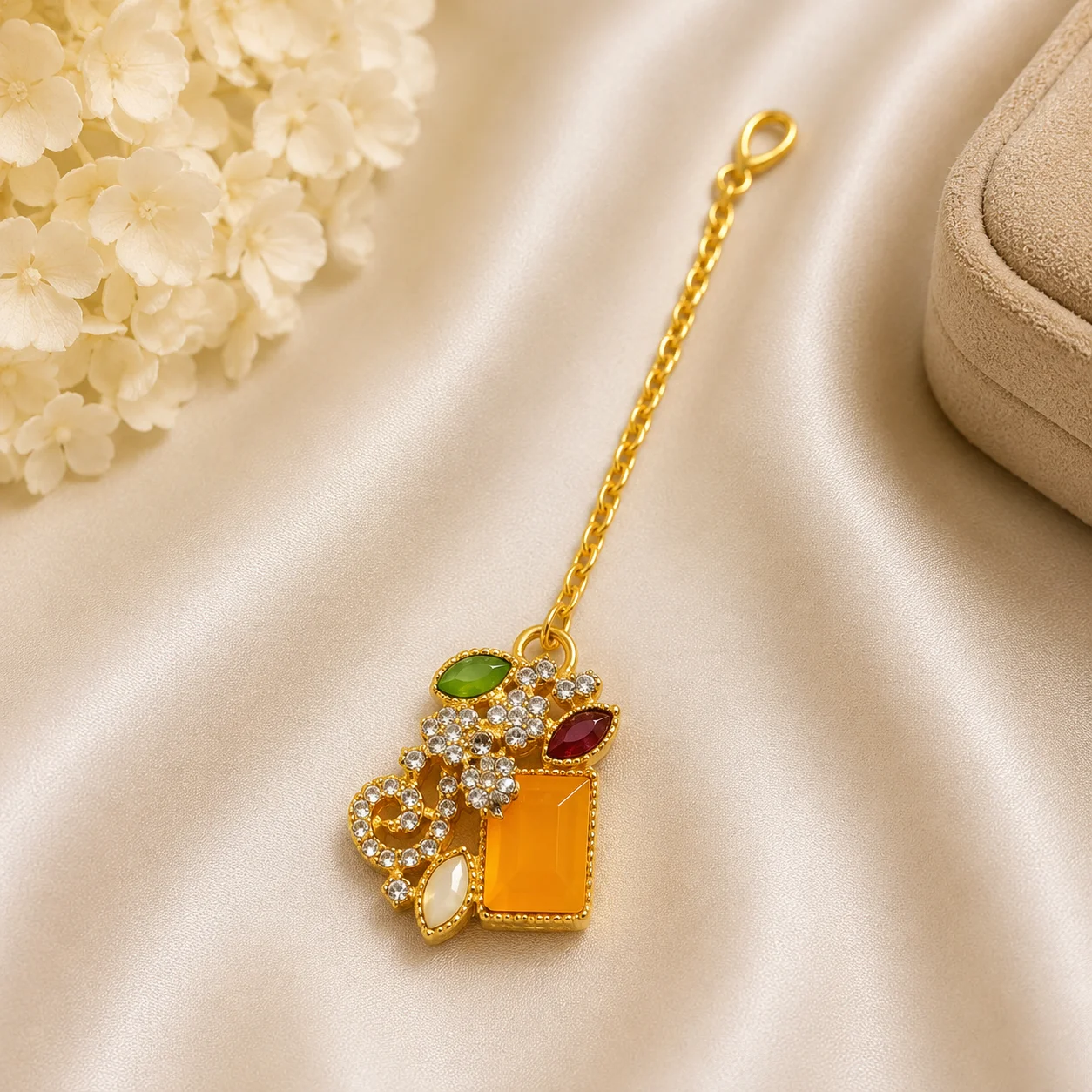 2 Pcs Fancy Stone Latkan Tassel Set –