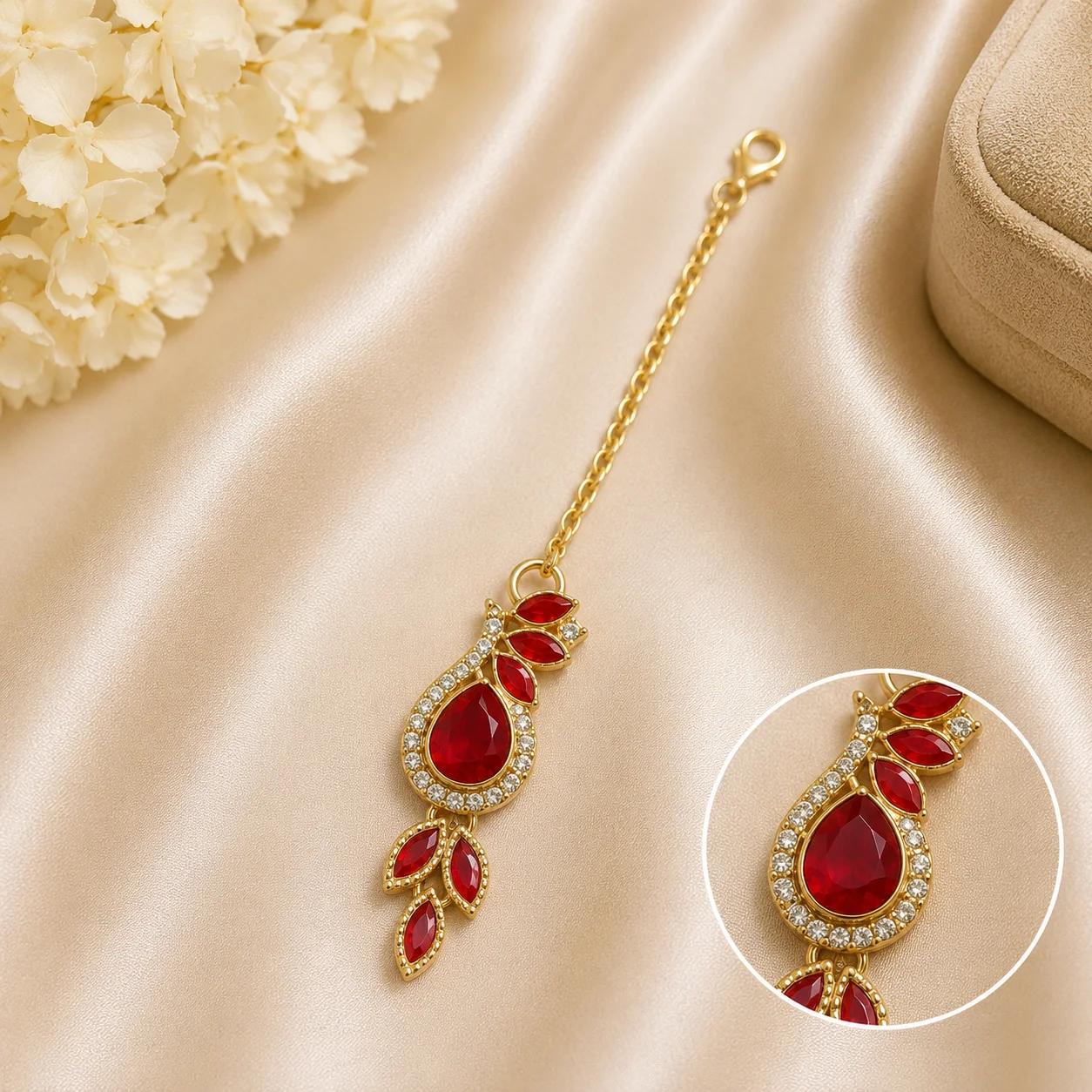 Red Stone Designer Latkan