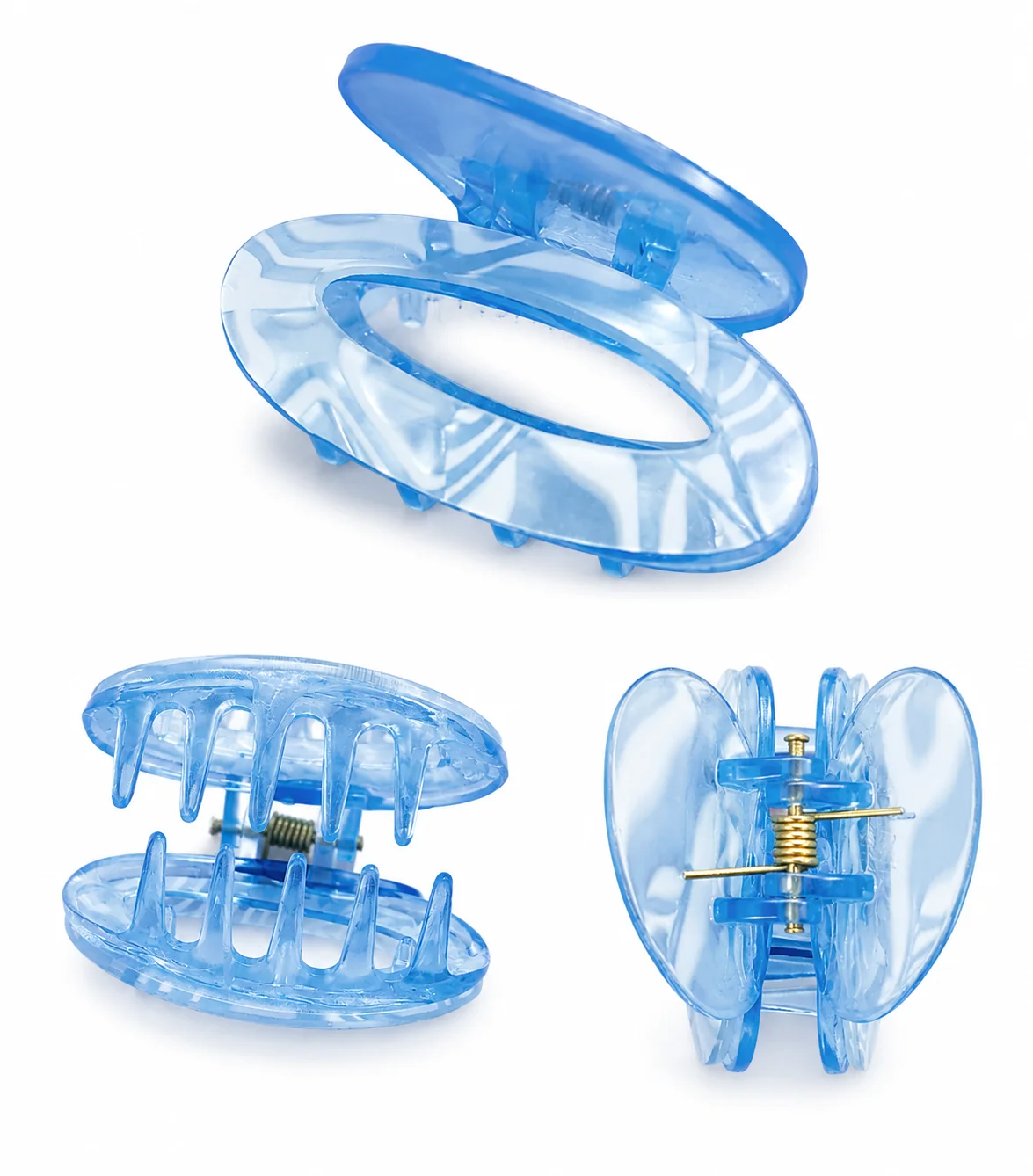 Elegant Oval Acrylic Hair CATCHER