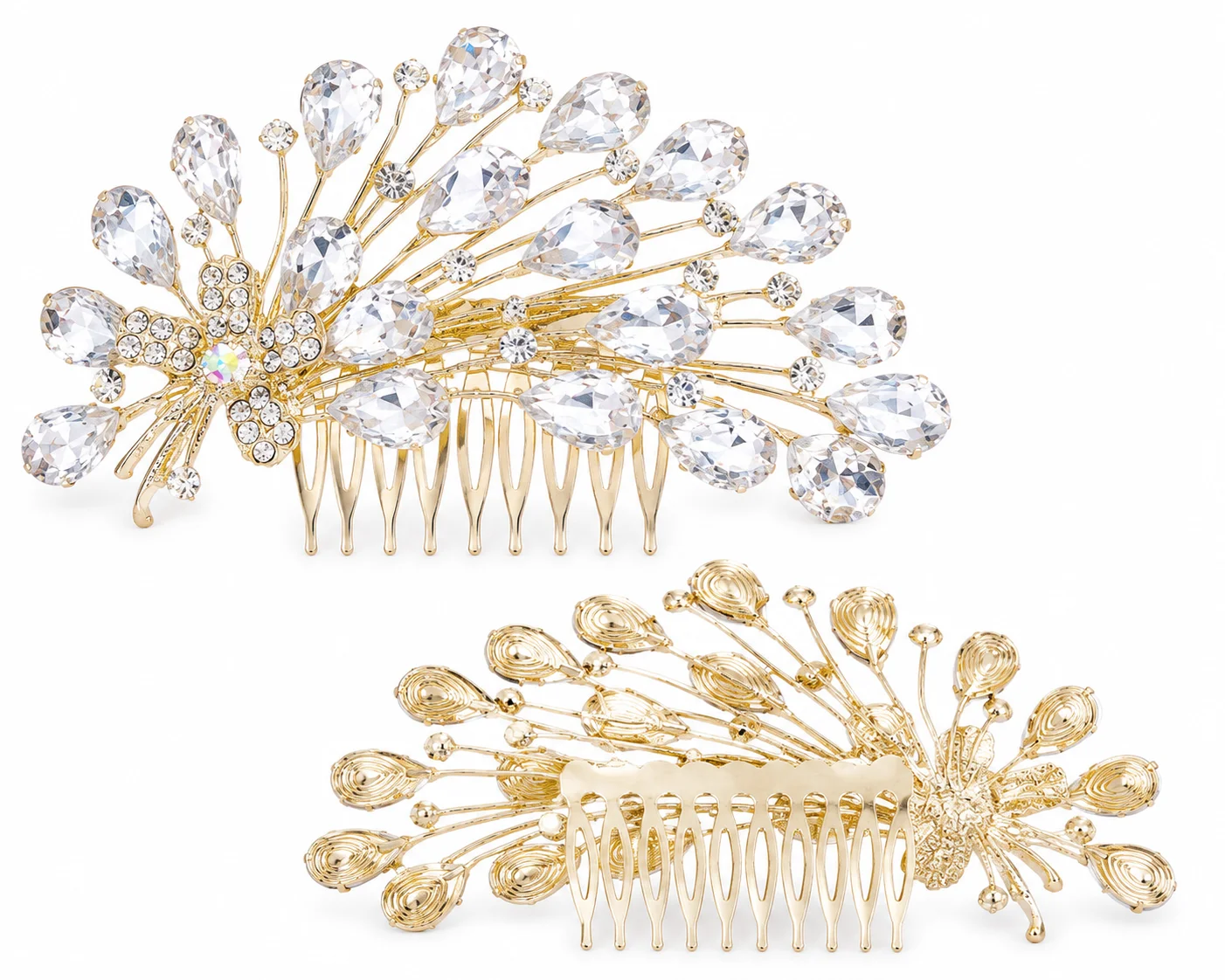 Elegant Rhinestone Bridal Hair Accessory