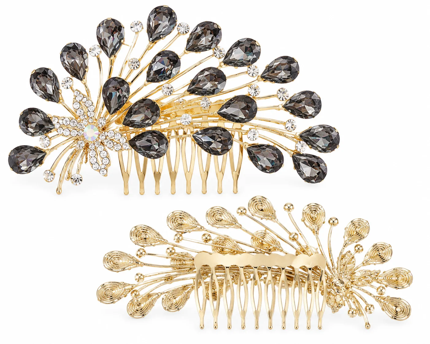 Elegant Rhinestone Bridal Hair Accessory
