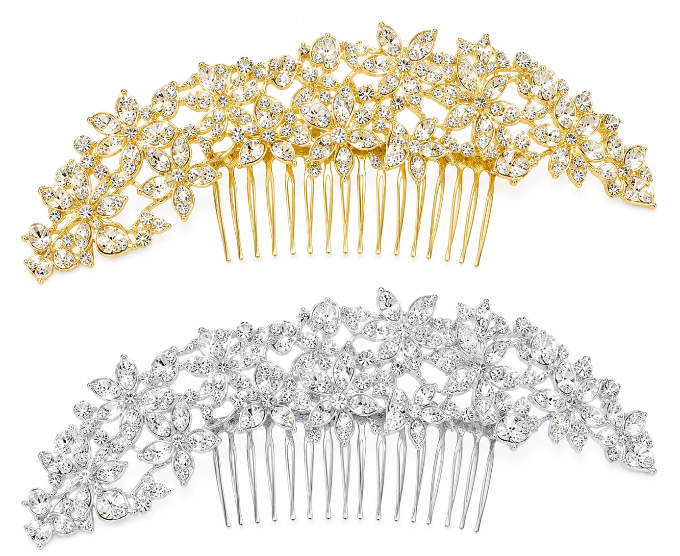 Gold & Silver Bridal Hair METAL CROWN