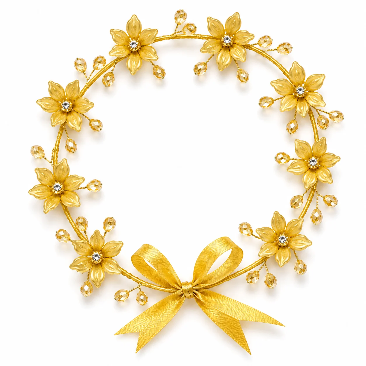 Floral Crown Headband Set