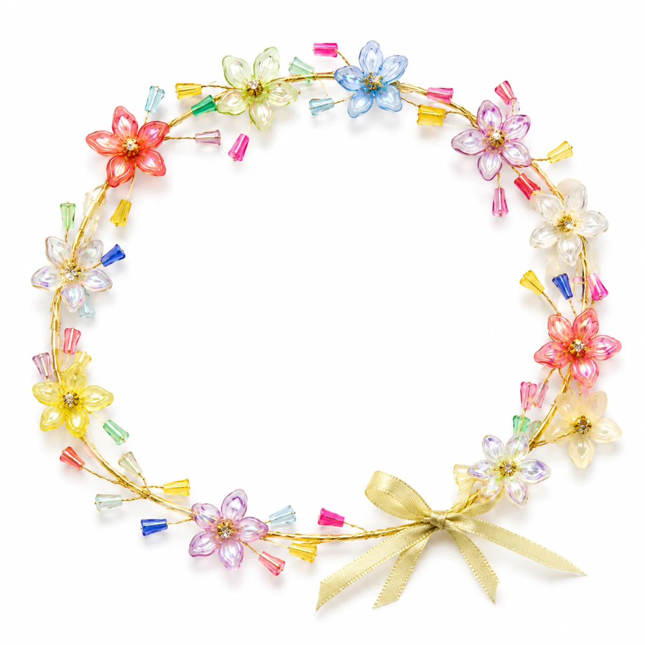 Floral Crown Headband Set